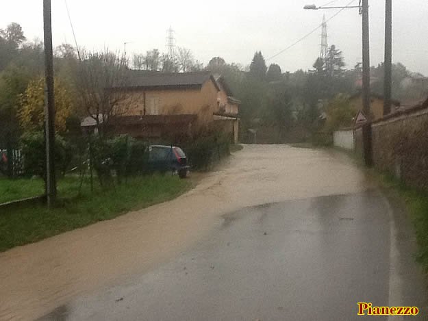 Inondazione 2014 - Via Pianezzo
